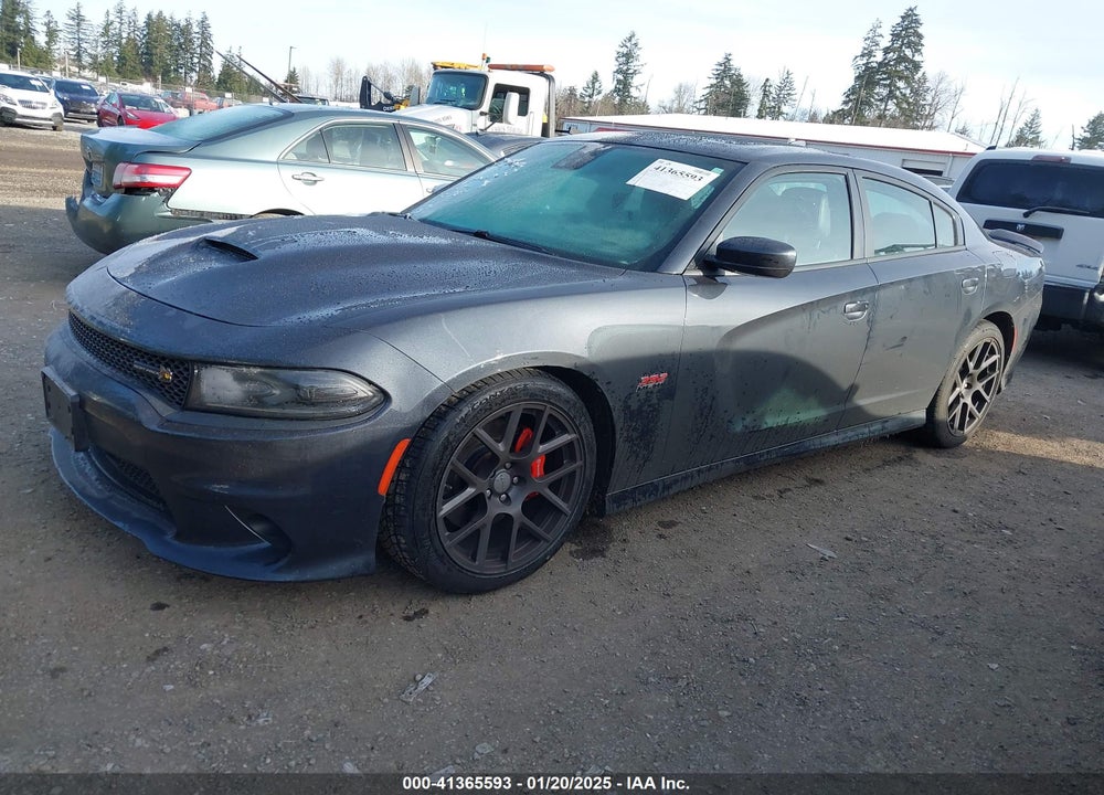 2016 DODGE CHARGER R/T SCAT PACK VIN: 2C3CDXGJ3GH339810
