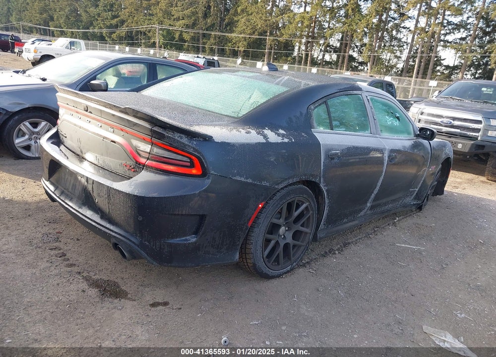 2016 DODGE CHARGER R/T SCAT PACK VIN: 2C3CDXGJ3GH339810