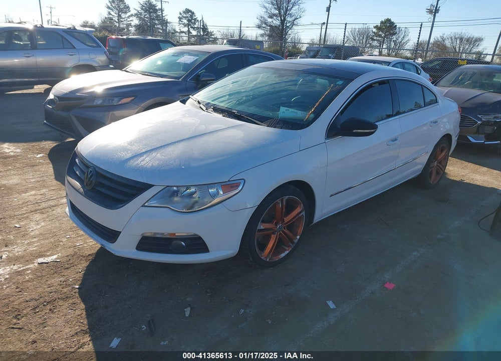 2012 VOLKSWAGEN CC LUX PLUS VIN: WVWHN7AN3CE517646