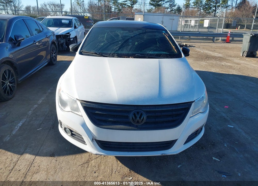 2012 VOLKSWAGEN CC LUX PLUS VIN: WVWHN7AN3CE517646