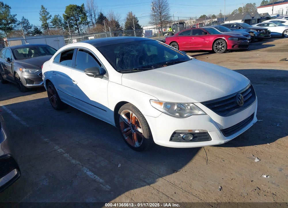 2012 VOLKSWAGEN CC LUX PLUS VIN: WVWHN7AN3CE517646