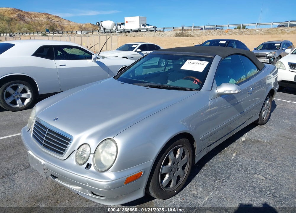 2003 MERCEDES-BENZ CLK 320 VIN: WDBLK65GX3T141076