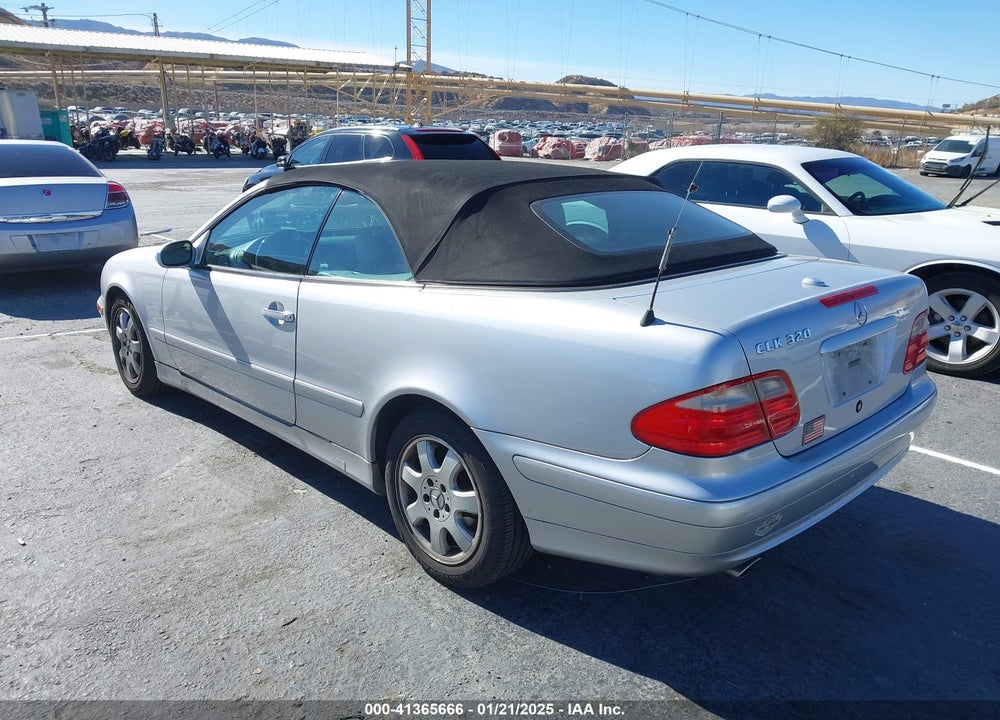 2003 MERCEDES-BENZ CLK 320 VIN: WDBLK65GX3T141076