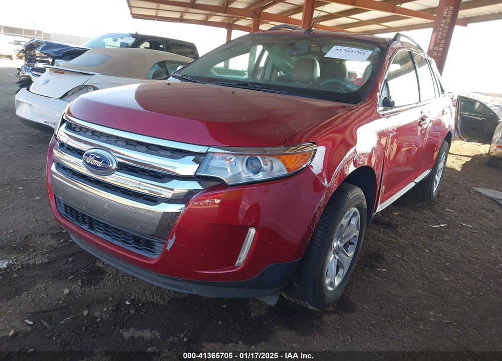 2014 FORD EDGE SEL VIN: 2FMDK3JC0EBB21781