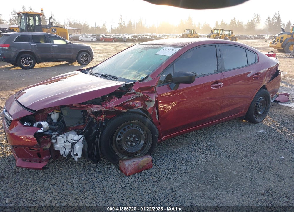 2023 SUBARU IMPREZA BASE VIN: 4S3GKAB61P3604911