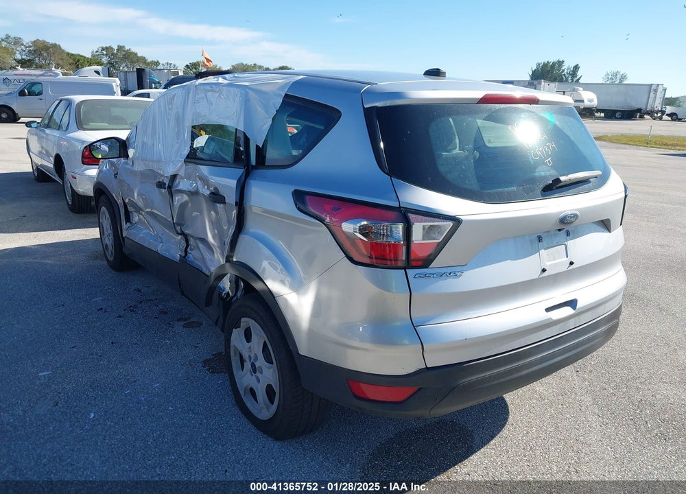 2017 FORD ESCAPE S VIN: 1FMCU0F72HUC97374