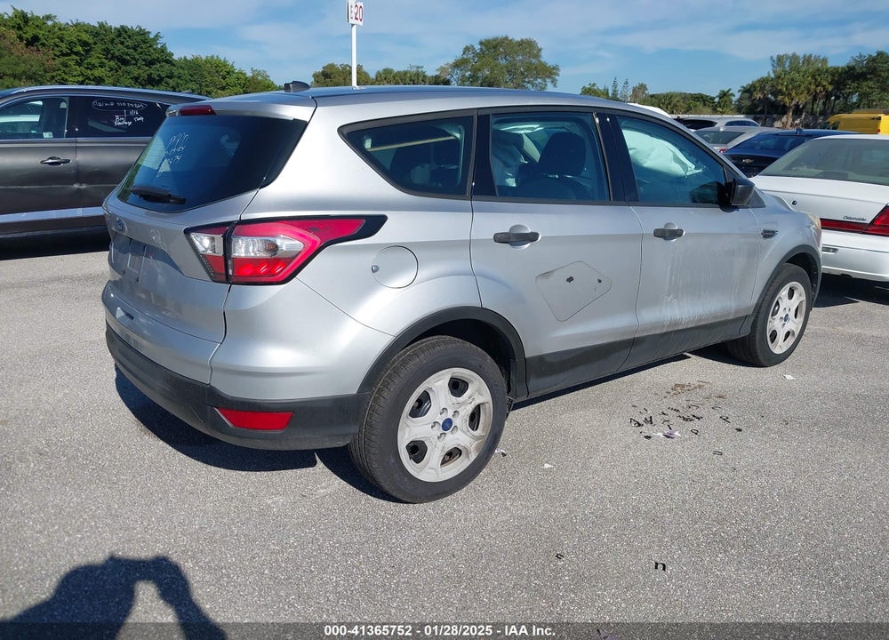 2017 FORD ESCAPE S VIN: 1FMCU0F72HUC97374