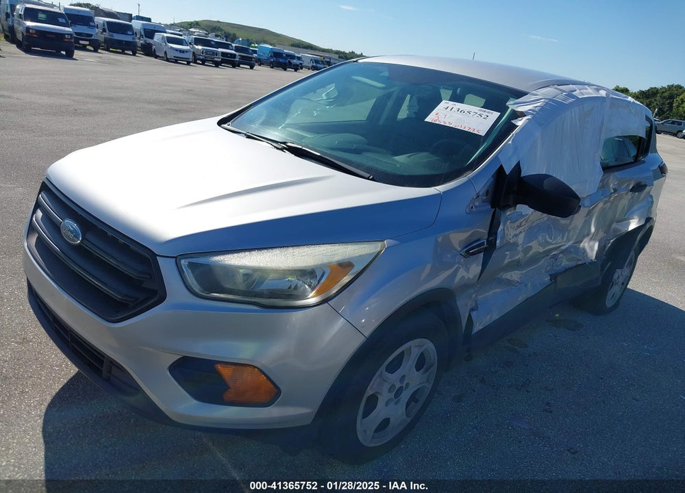 2017 FORD ESCAPE S VIN: 1FMCU0F72HUC97374