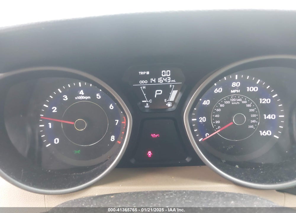 2013 HYUNDAI ELANTRA LIMITED VIN: 5NPDH4AE8DH331316