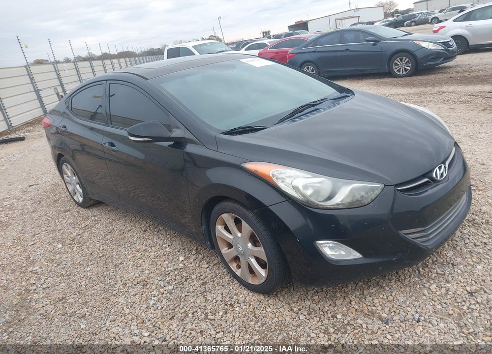 2013 HYUNDAI ELANTRA LIMITED VIN: 5NPDH4AE8DH331316