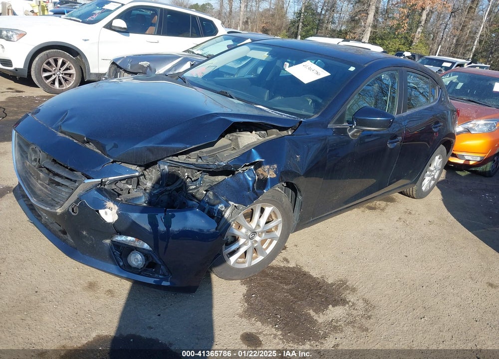2016 MAZDA MAZDA3 VIN: JM1BM1N72G1327884