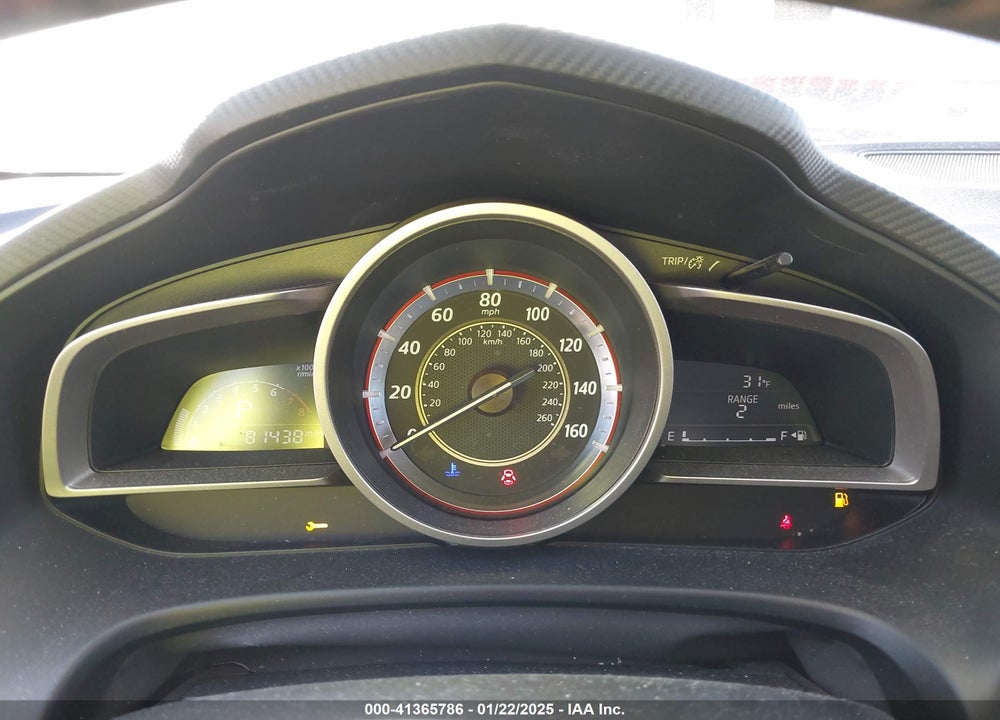 2016 MAZDA MAZDA3 VIN: JM1BM1N72G1327884