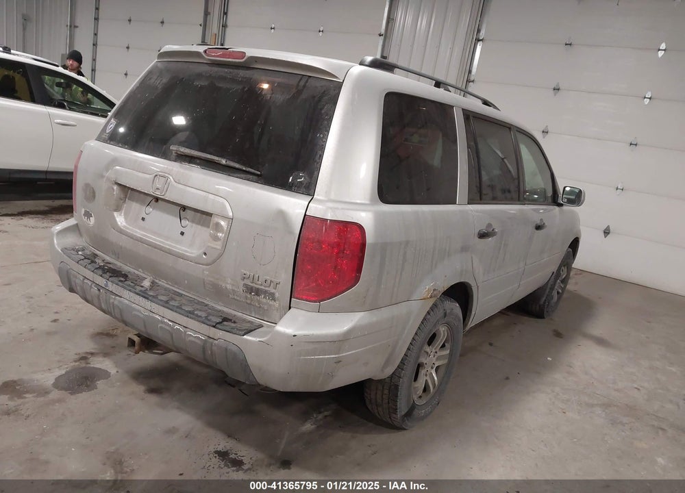 2004 HONDA PILOT EX-L VIN: 2HKYF187X4H584571