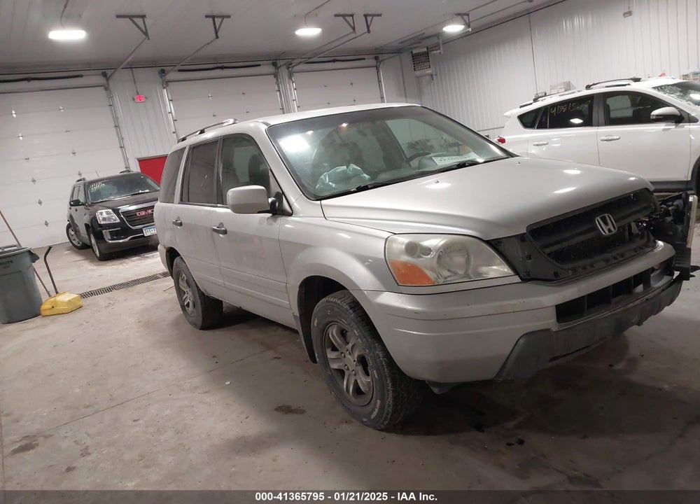 2004 HONDA PILOT EX-L VIN: 2HKYF187X4H584571