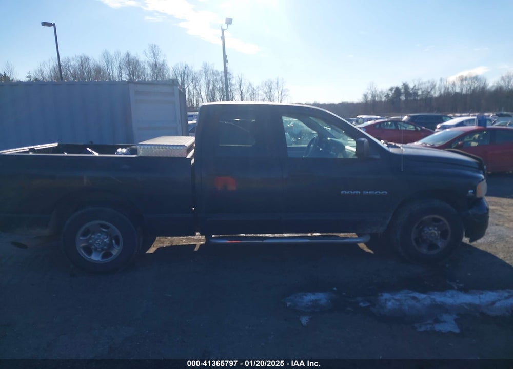 2005 DODGE RAM 2500 SLT/LARAMIE VIN: 3D7KR28C65G851477