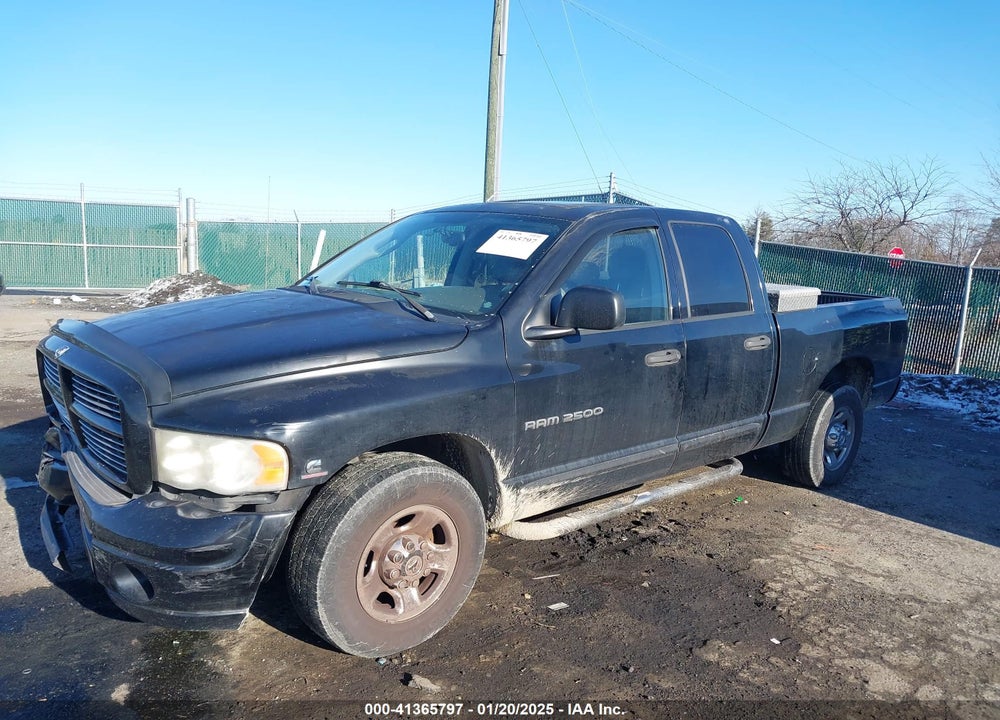2005 DODGE RAM 2500 SLT/LARAMIE VIN: 3D7KR28C65G851477