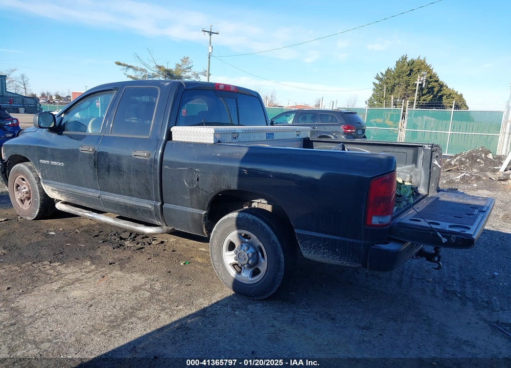 2005 DODGE RAM 2500 SLT/LARAMIE VIN: 3D7KR28C65G851477