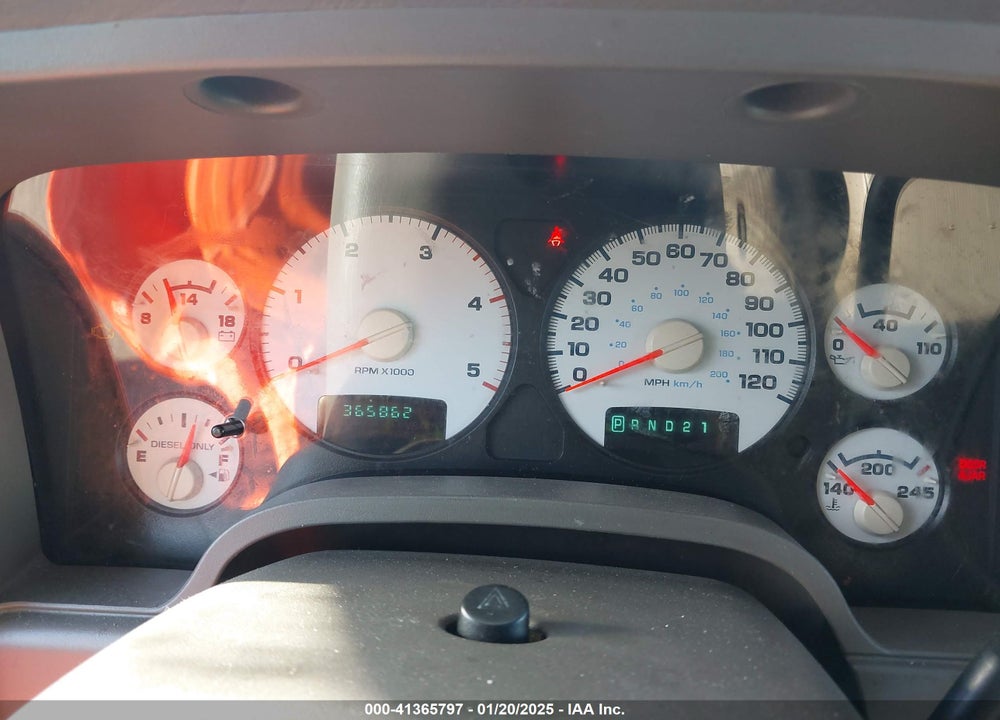2005 DODGE RAM 2500 SLT/LARAMIE VIN: 3D7KR28C65G851477