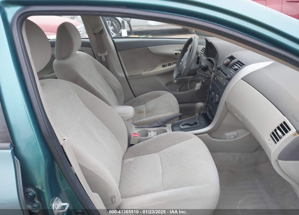 2009 TOYOTA COROLLA VIN: 2T1BU40E19C031325