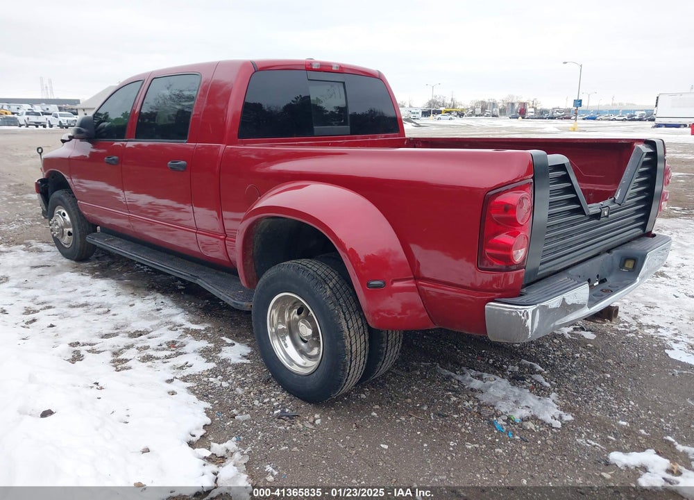 2008 DODGE RAM 3500 LARAMIE VIN: 3D7MX49A98G206026