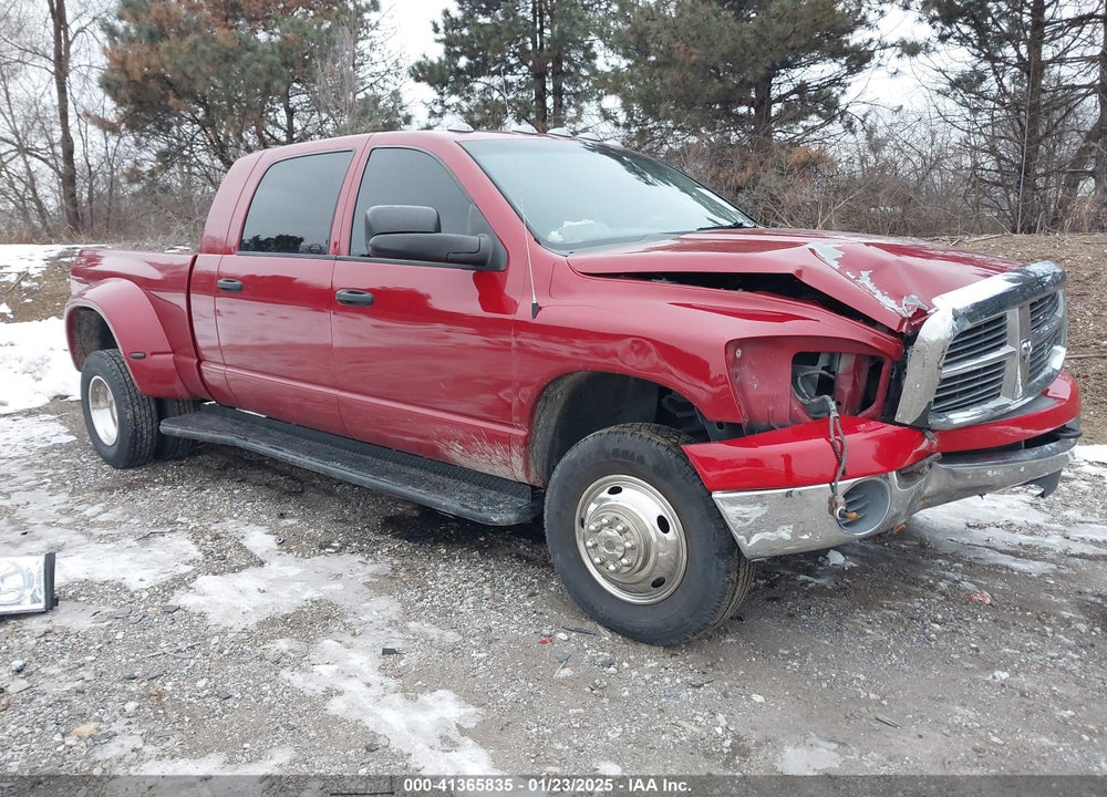 2008 DODGE RAM 3500 LARAMIE VIN: 3D7MX49A98G206026