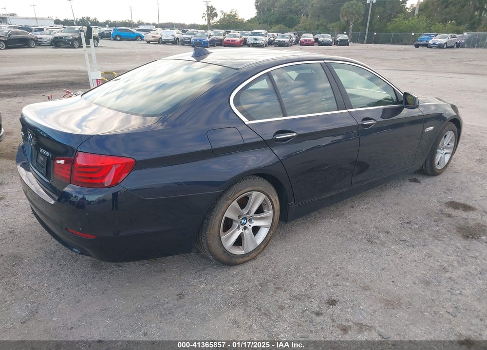2013 BMW 528I VIN: WBAXH5C57DD108980