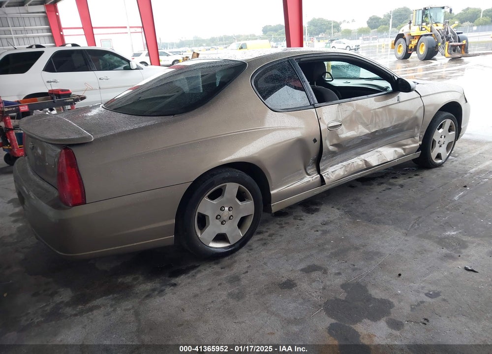 2006 CHEVROLET MONTE CARLO LT VIN: 2G1WM15K069276958