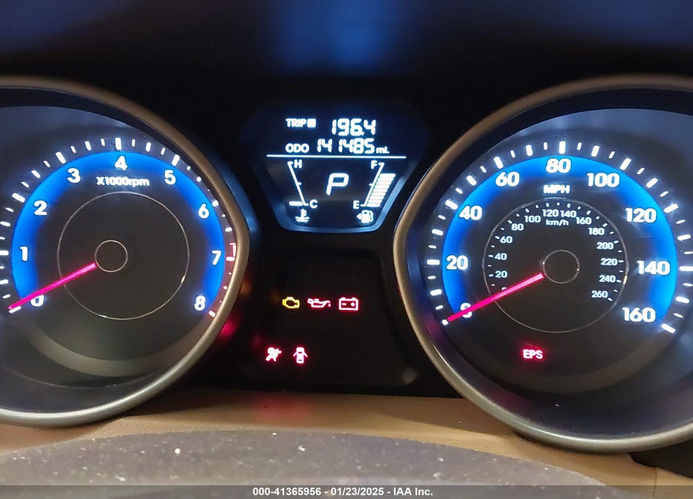 2012 HYUNDAI ELANTRA GLS (ULSAN PLANT) VIN: KMHDH4AE3CU318800