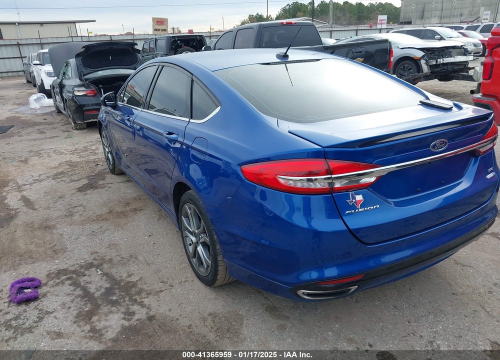 2017 FORD FUSION SE VIN: 3FA6P0T99HR388363
