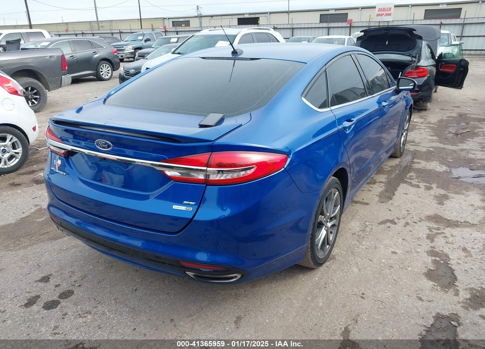 2017 FORD FUSION SE VIN: 3FA6P0T99HR388363