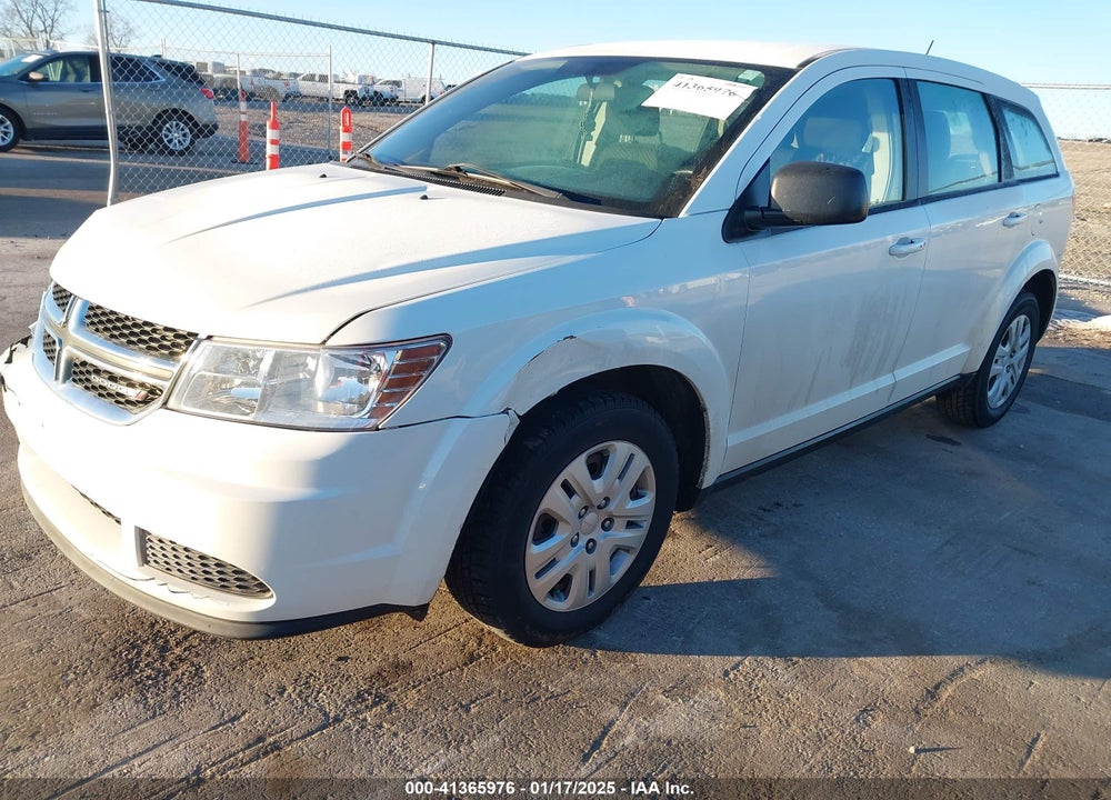 2014 DODGE JOURNEY AMERICAN VALUE PKG VIN: 3C4PDCAB7ET115807