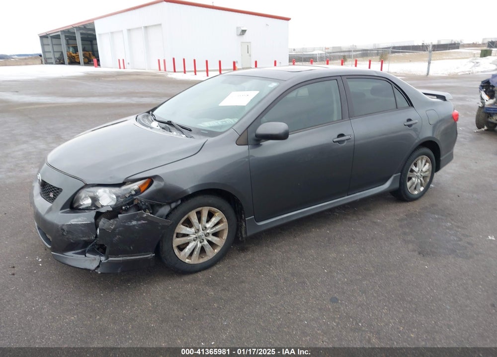 2009 TOYOTA COROLLA VIN: 1NXBU40E29Z052201