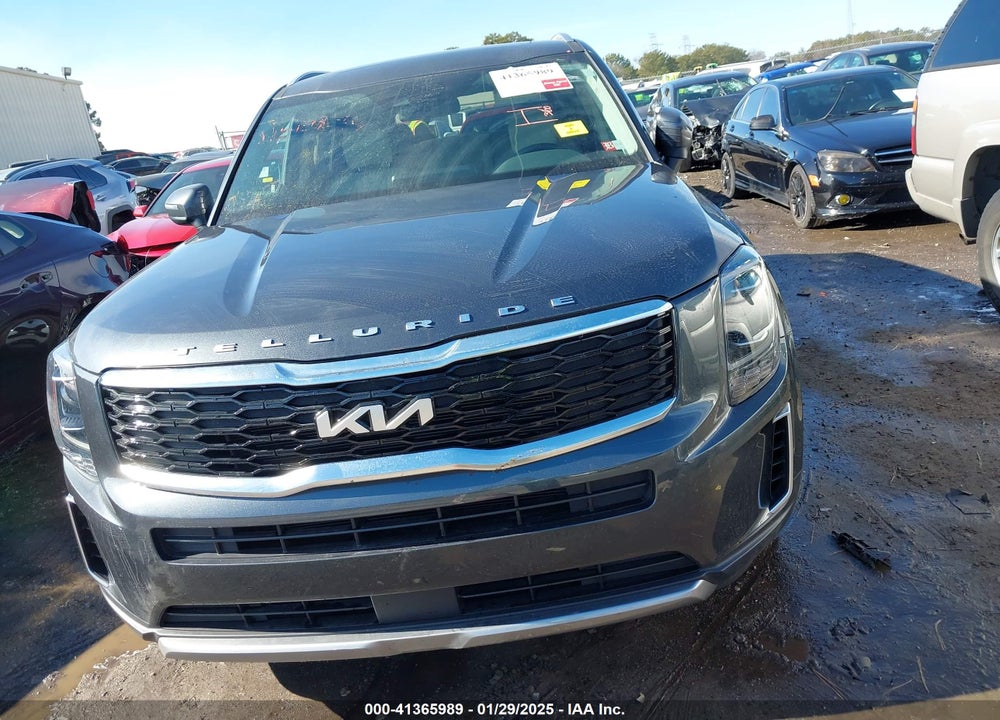 2022 KIA TELLURIDE S VIN: 5XYP6DHC0NG236247