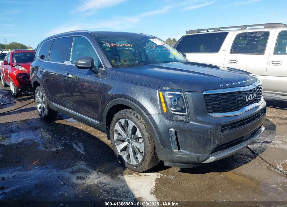 2022 KIA TELLURIDE S VIN: 5XYP6DHC0NG236247