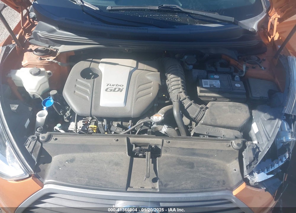 2016 HYUNDAI VELOSTER VIN: KMHTC6AE9GU285572