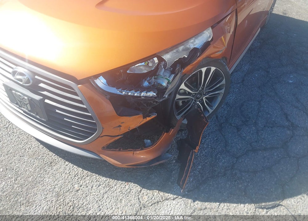 2016 HYUNDAI VELOSTER VIN: KMHTC6AE9GU285572
