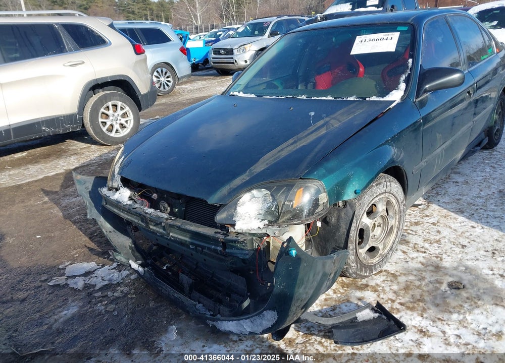 2000 HONDA CIVIC LX VIN: JHMEJ6675YS001220