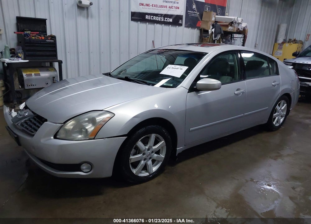 2005 NISSAN MAXIMA 3.5 SL VIN: 1N4BA41E75C828243