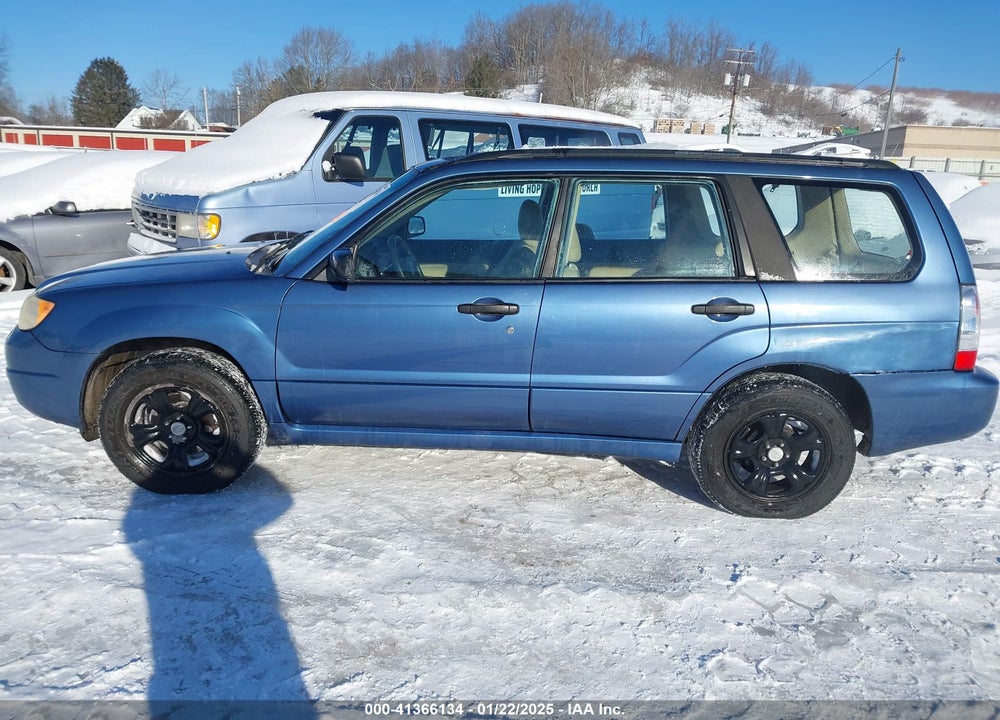 2007 SUBARU FORESTER 2.5X VIN: JF1SG63667H716166