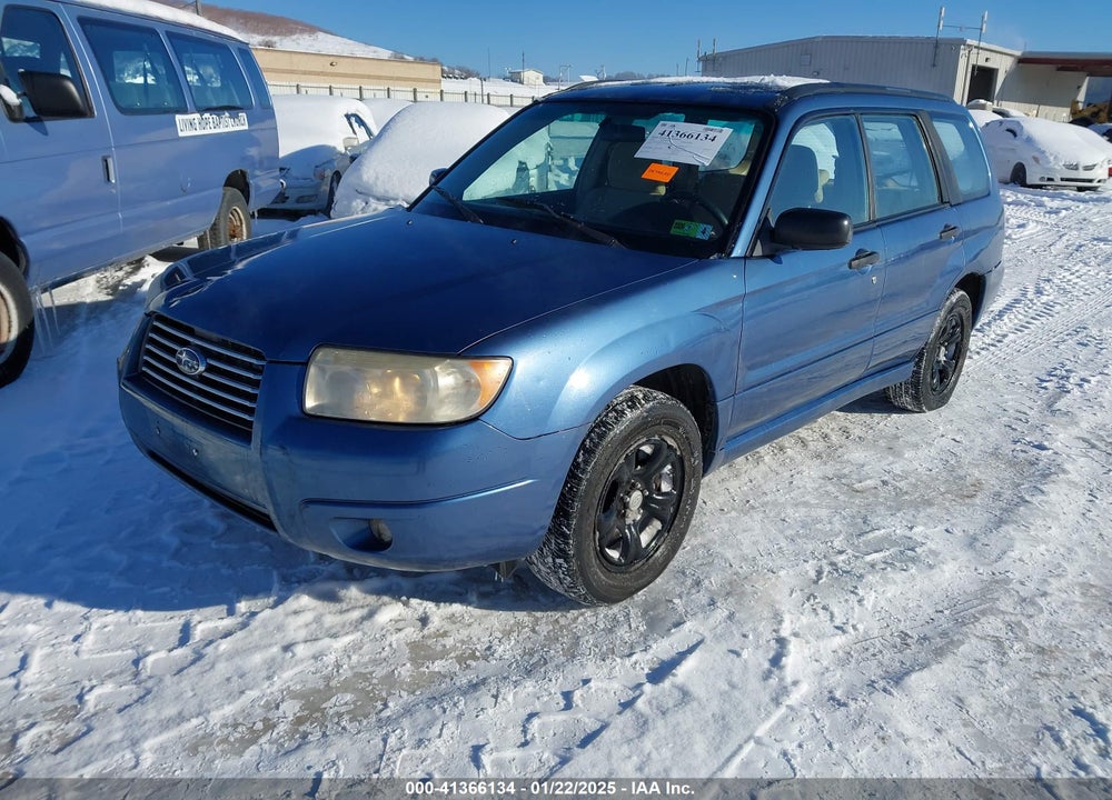 2007 SUBARU FORESTER 2.5X VIN: JF1SG63667H716166