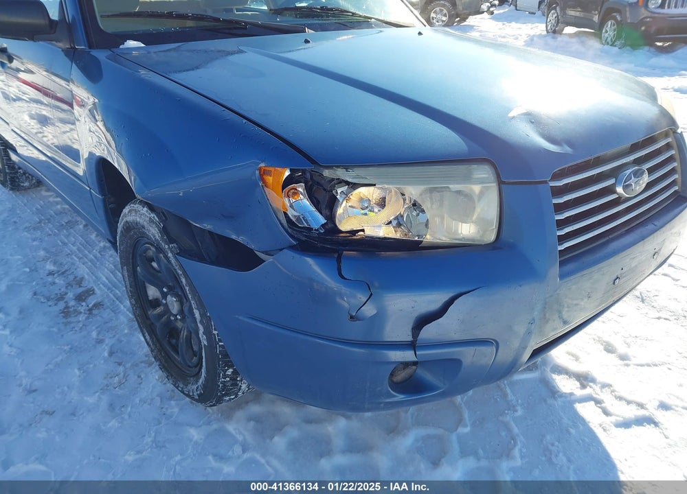 2007 SUBARU FORESTER 2.5X VIN: JF1SG63667H716166