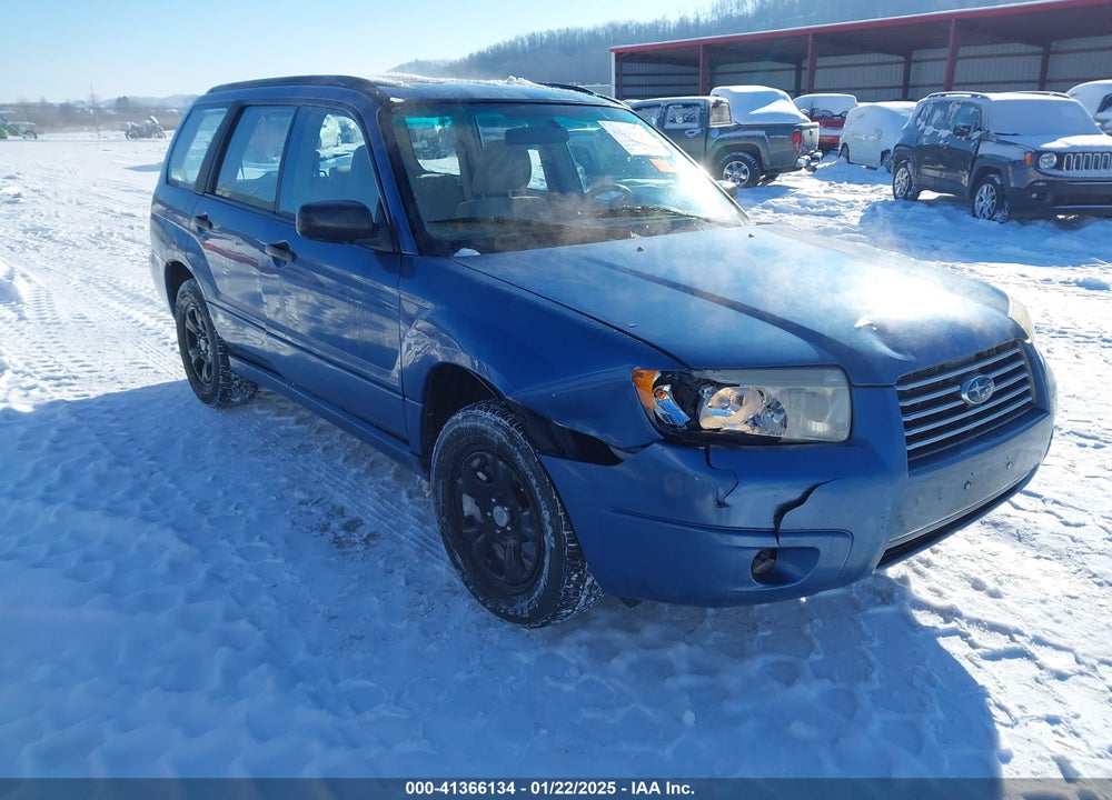 2007 SUBARU FORESTER 2.5X VIN: JF1SG63667H716166