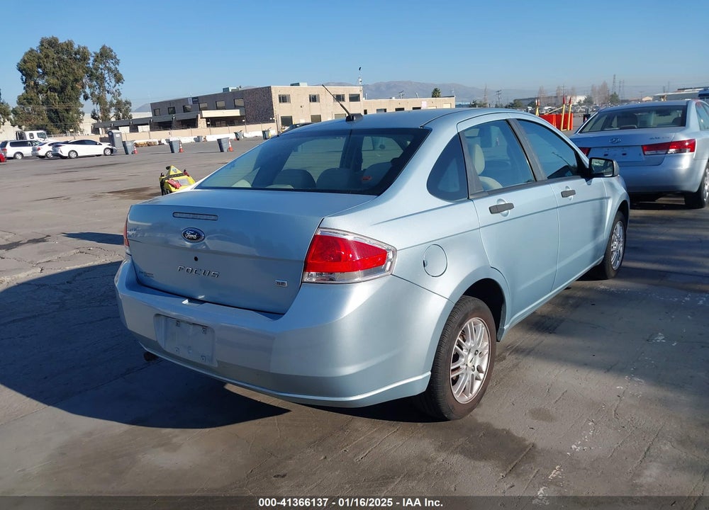 2009 FORD FOCUS SE VIN: 1FAHP35N79W172708