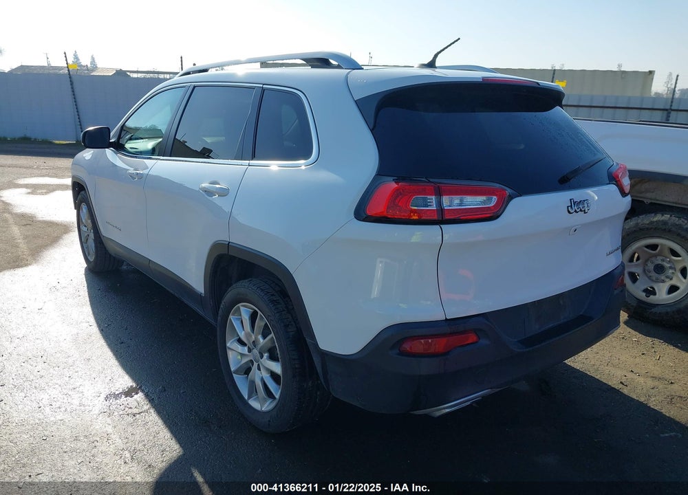 2015 JEEP CHEROKEE LIMITED VIN: 1C4PJLDS9FW590469