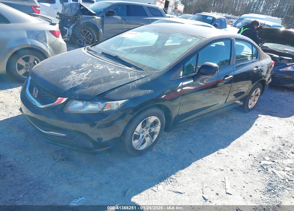 2013 HONDA CIVIC VIN: 19XFB2F54DE034975