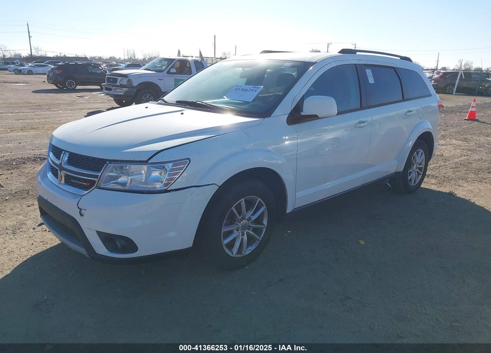 2017 DODGE JOURNEY SXT VIN: 3C4PDCBG8HT519021