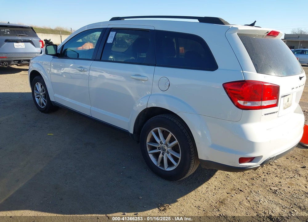 2017 DODGE JOURNEY SXT VIN: 3C4PDCBG8HT519021