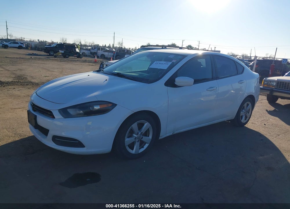 2016 DODGE DART VIN: 1C3CDFBB5GD605660