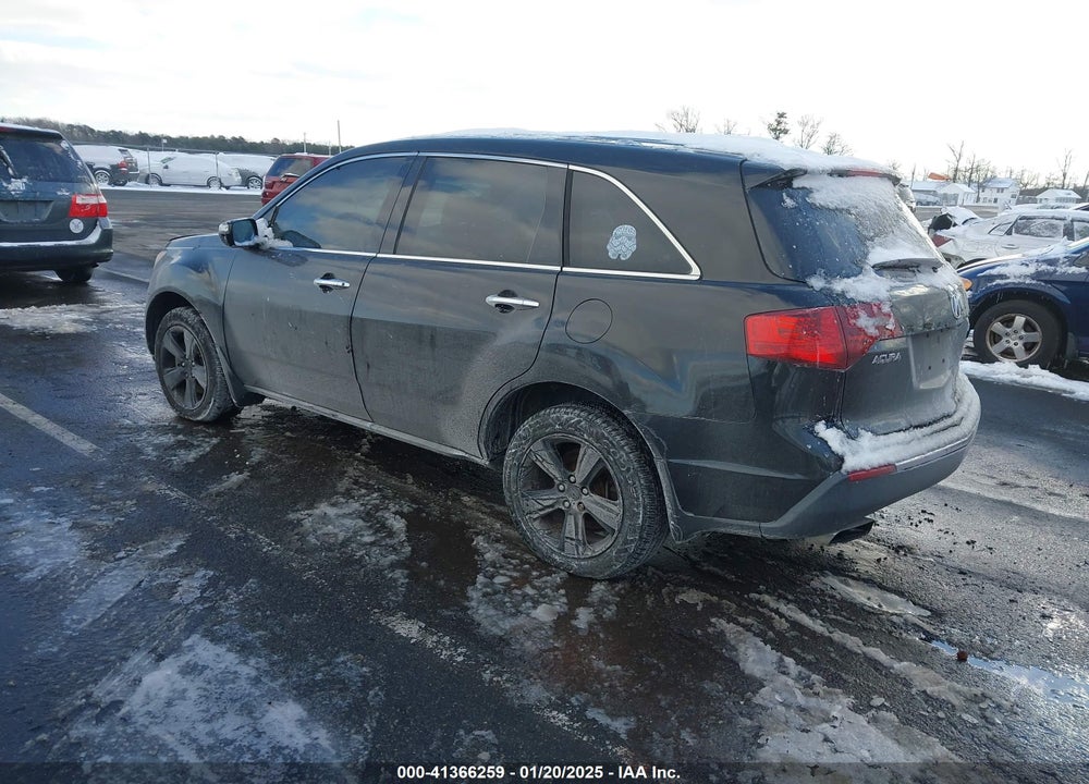2011 ACURA MDX TECHNOLOGY PACKAGE VIN: 2HNYD2H62BH543029
