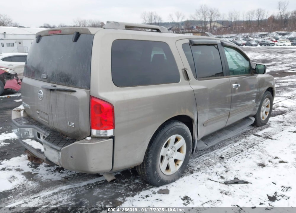 2006 NISSAN ARMADA LE VIN: 5N1AA08B86N742970